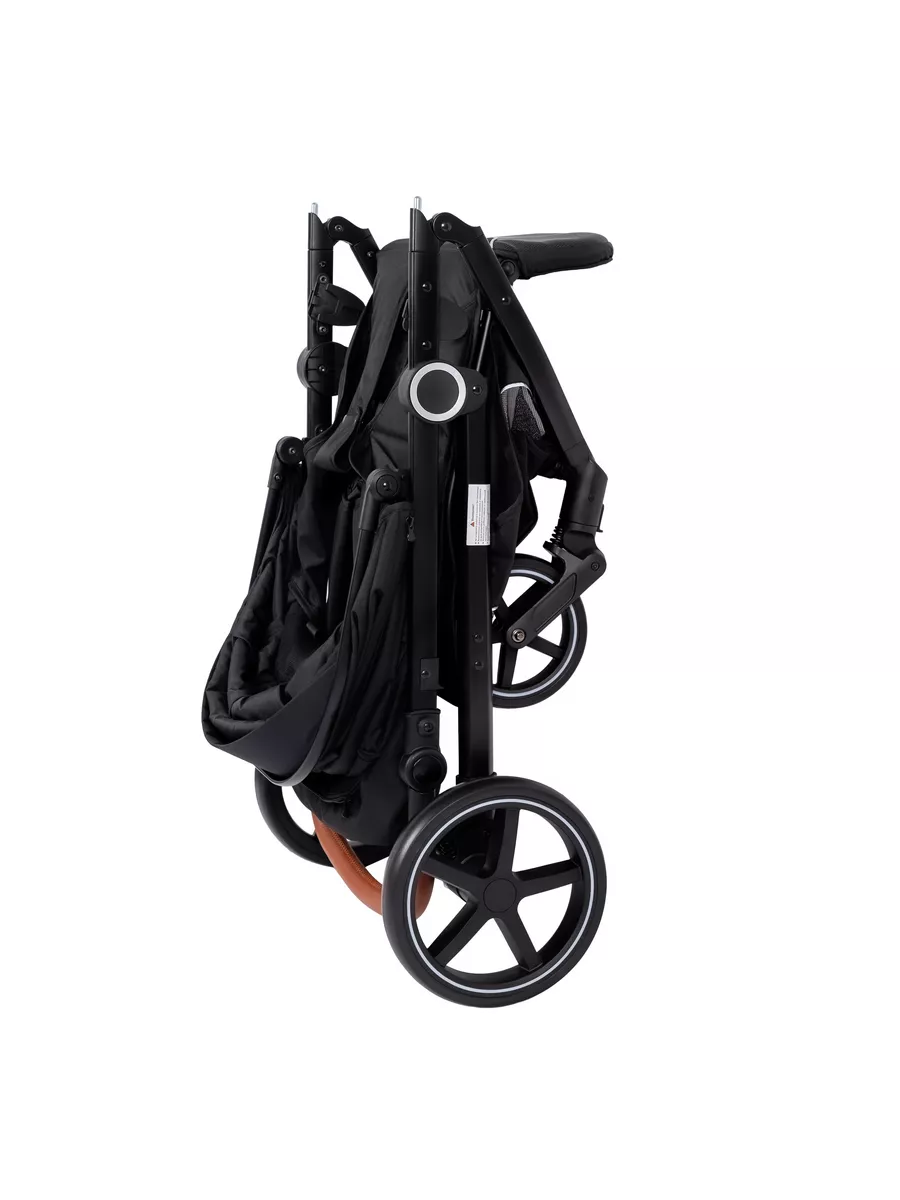 Коляска прогулочная TOMMY City черный - фото 8