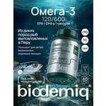 Омега-3 рыбный жир rTG biodemiq ЭПК 120 мг, ДГК 600 мг