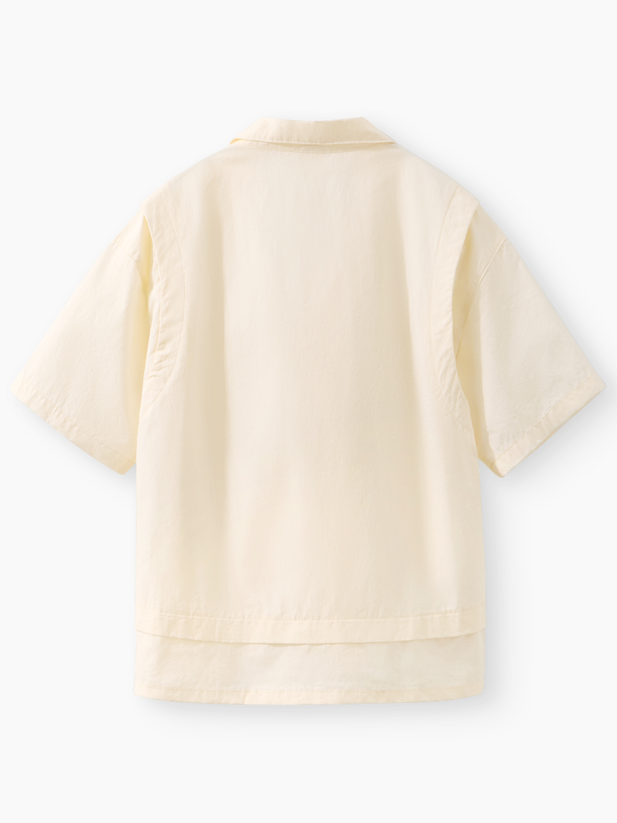 Рубашка Happy Baby 88313-1_light beige - фото 2