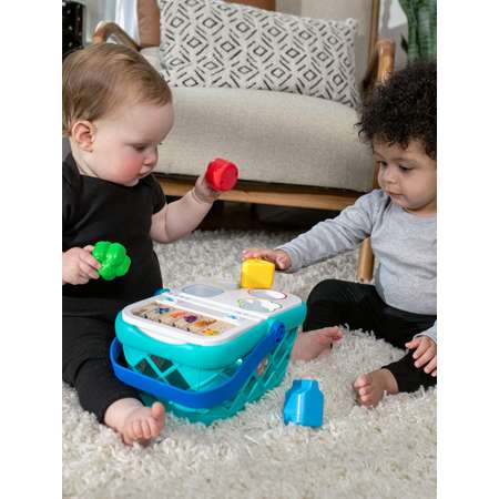 Игровой набор Hape продукты, прилавок, касса, тележки и корзинки