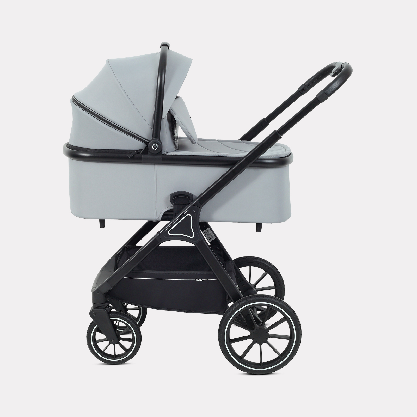 Коляска 2в1 Rant Basic Terra 2в1 серый - фото 4