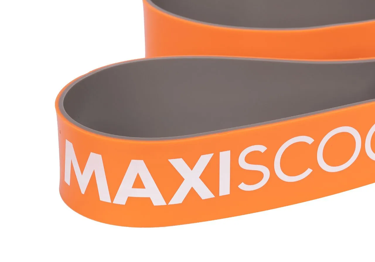 Эспандер ленточный MAXISCOO FIT 45–55 кг, серо-оранжевый - фото 4