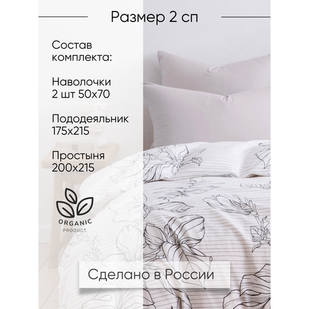 Постельное белье 2 спальное евро Ночь Нежна Джудит наволочки 50х70