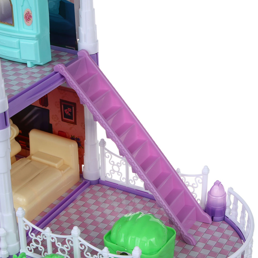 Домик для кукол Игроленд с мебелью 278-136 - фото 5