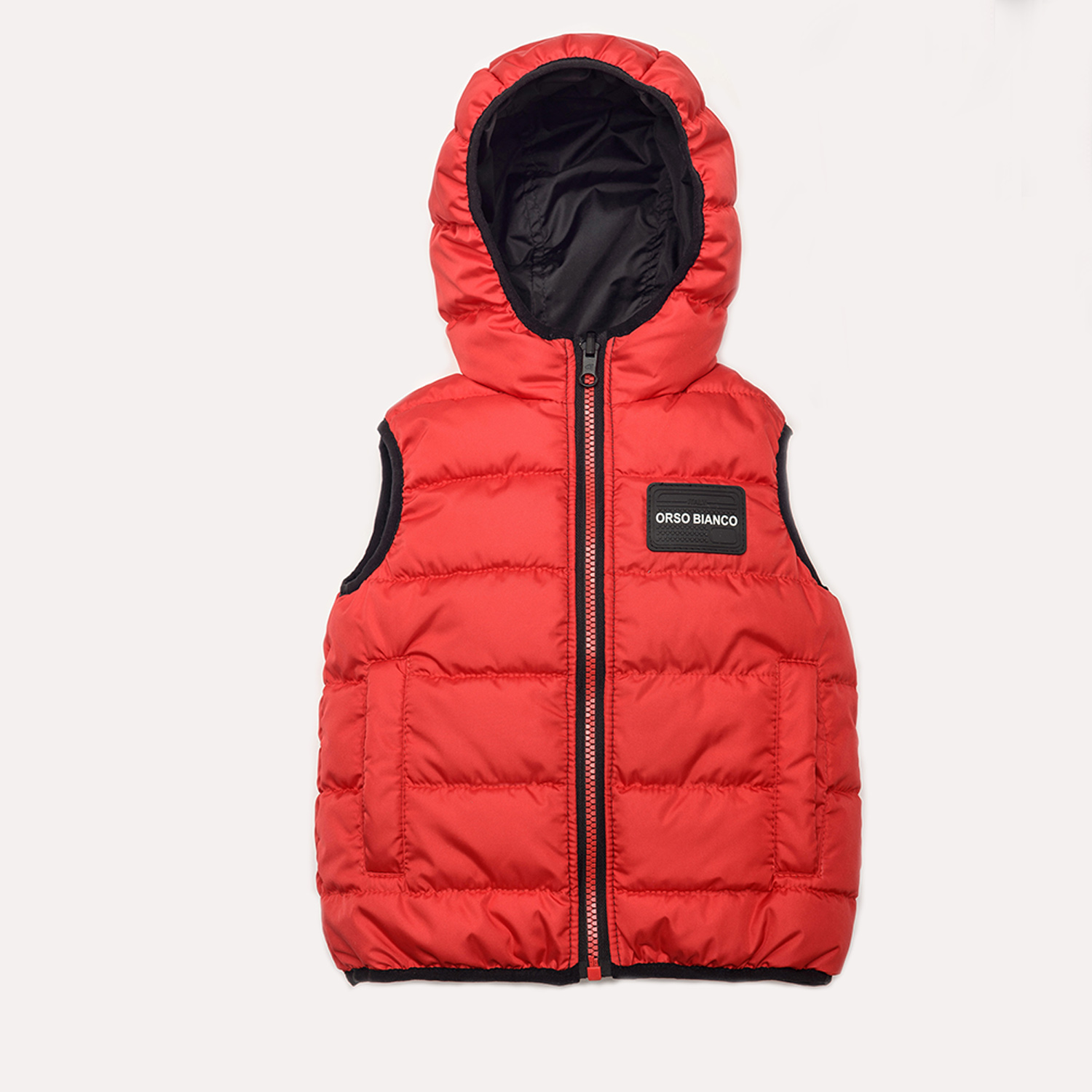 Жилет двусторонний Orso Bianco OB31035-12_красный/черный - фото 10