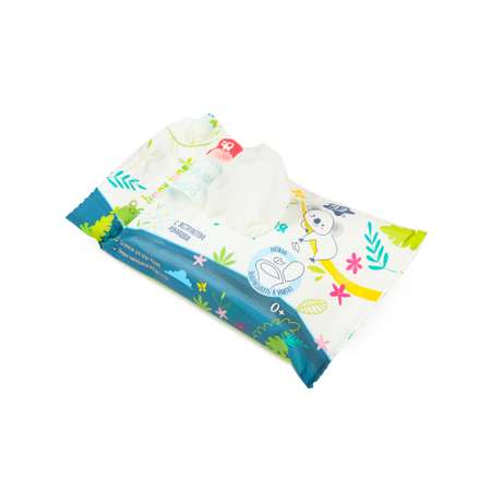 Влажная туалетная бумага BabyGo 42 шт.