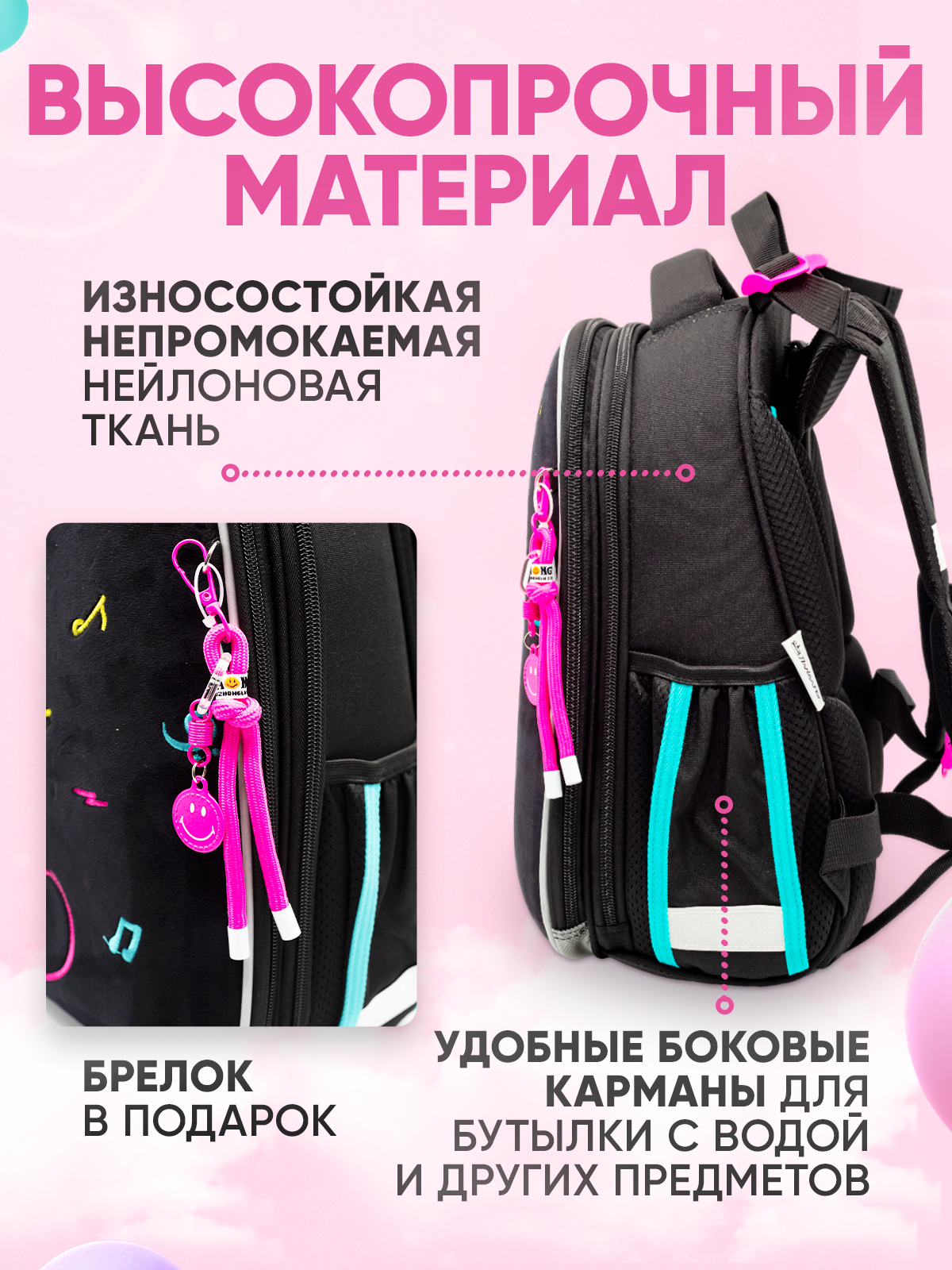 Ранец ПАНДАРОГ Music Lover - фото 6