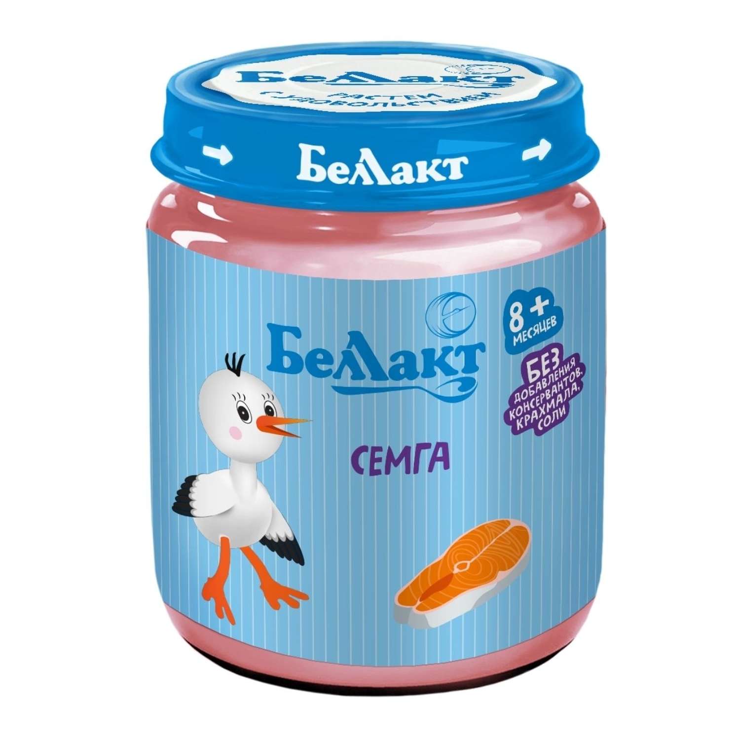 Пюре Беллакт из семги 95г с 8месяцев - фото 1