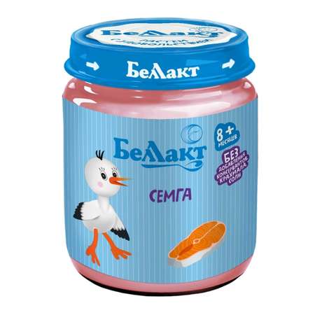 Пюре Беллакт из семги 95г с 8месяцев