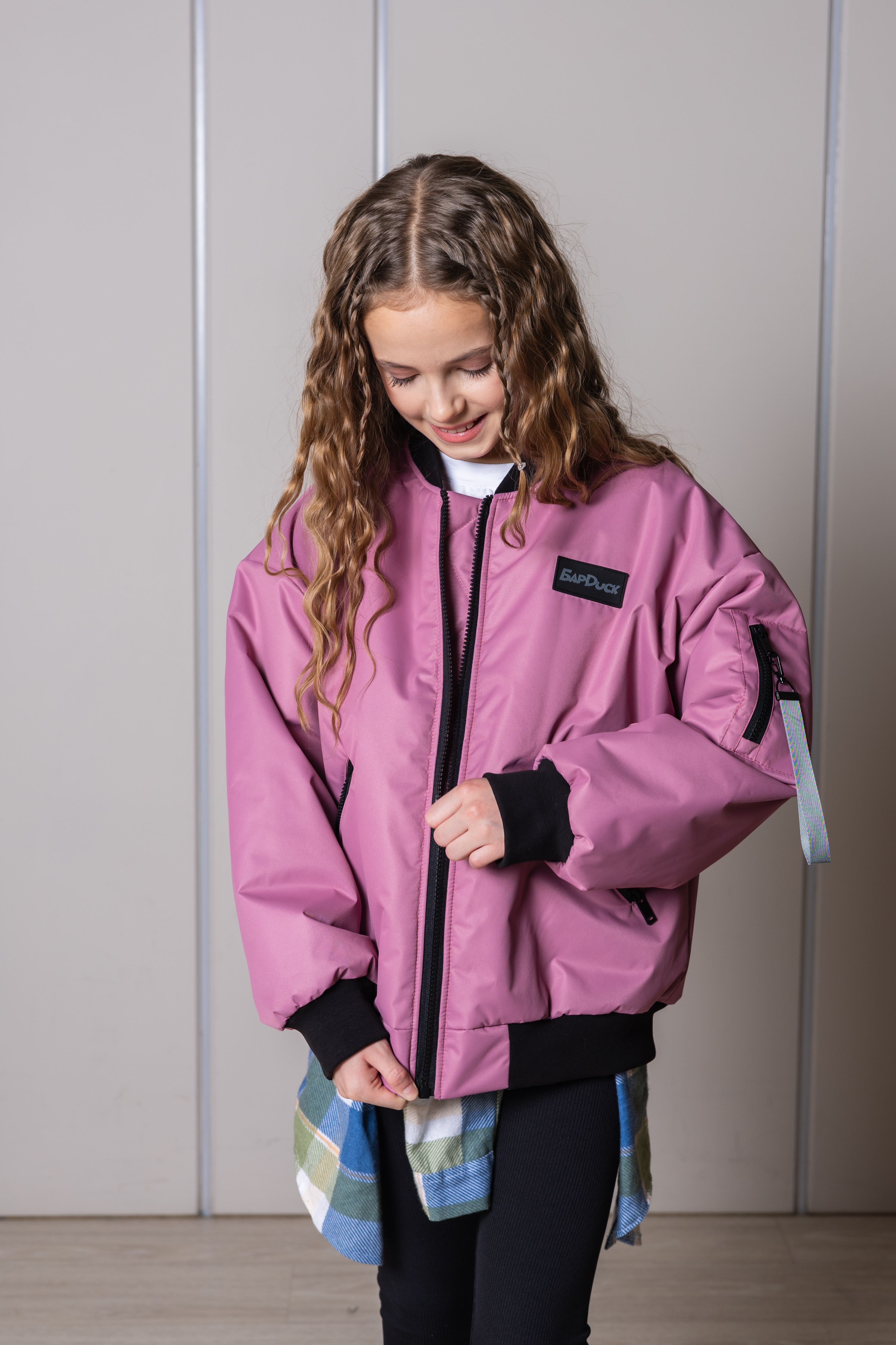 Бомбер БарDuck bd_bomber_membrana_rose - фото 4