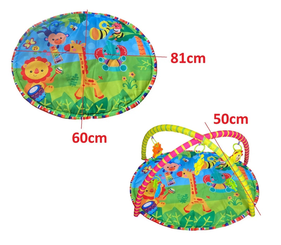 Коврик CASTLELADY с дугами, трансформер развивающий игровой коврик - фото 5