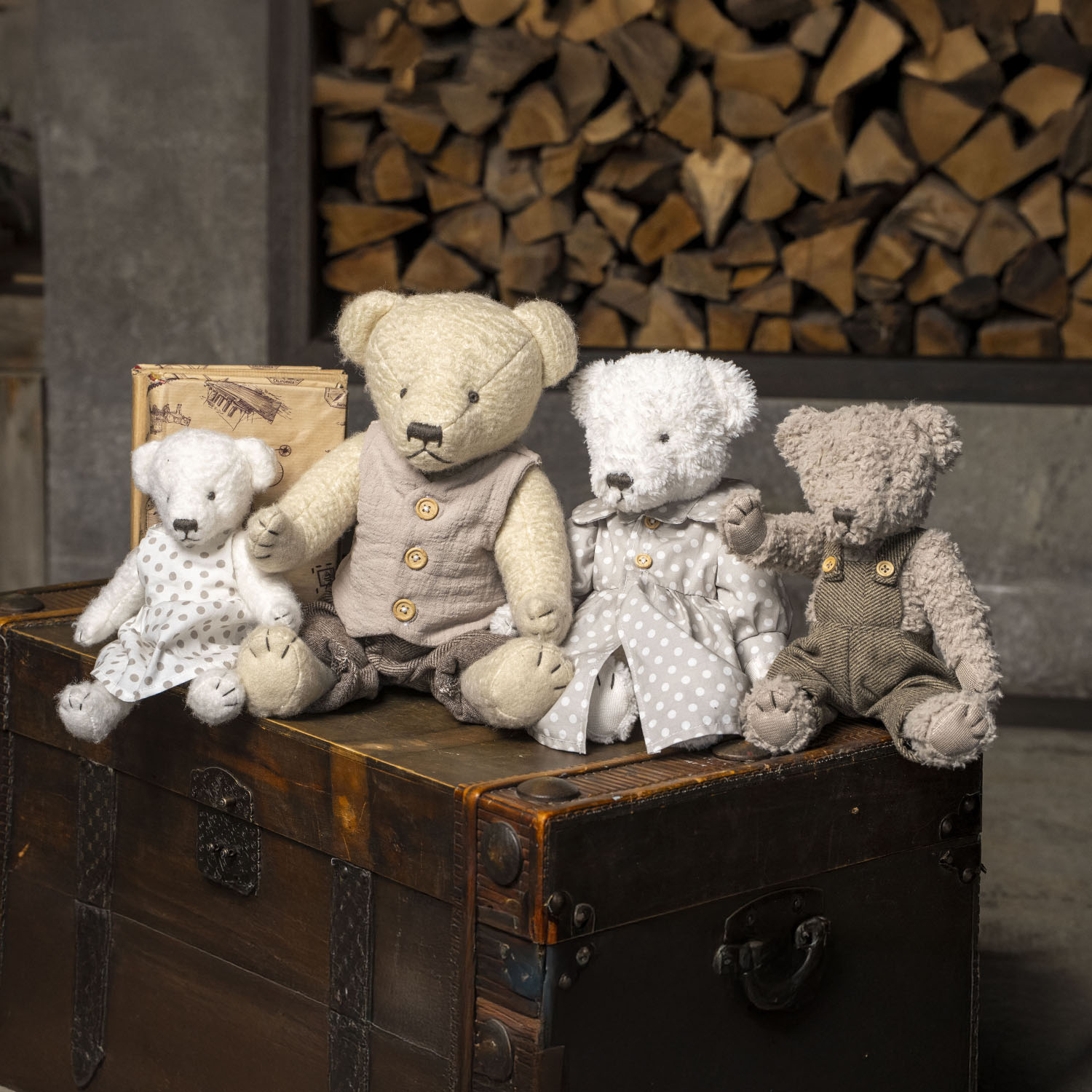 Мягкая игрушка Gulliver Ретро-мишка - фото 8