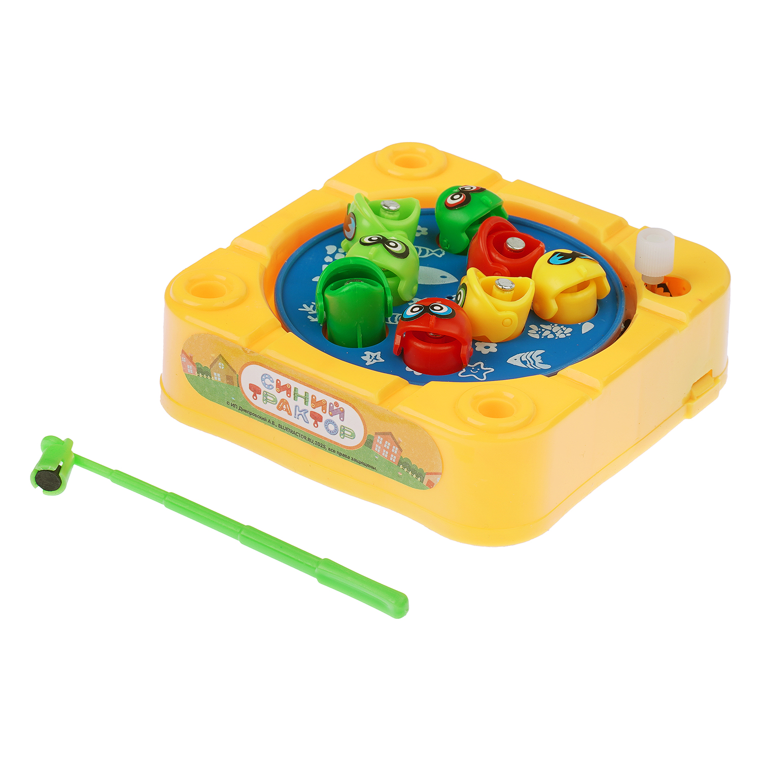 Настольная игра Играем вместе рыбалка заводная Синий Трактор - фото 3