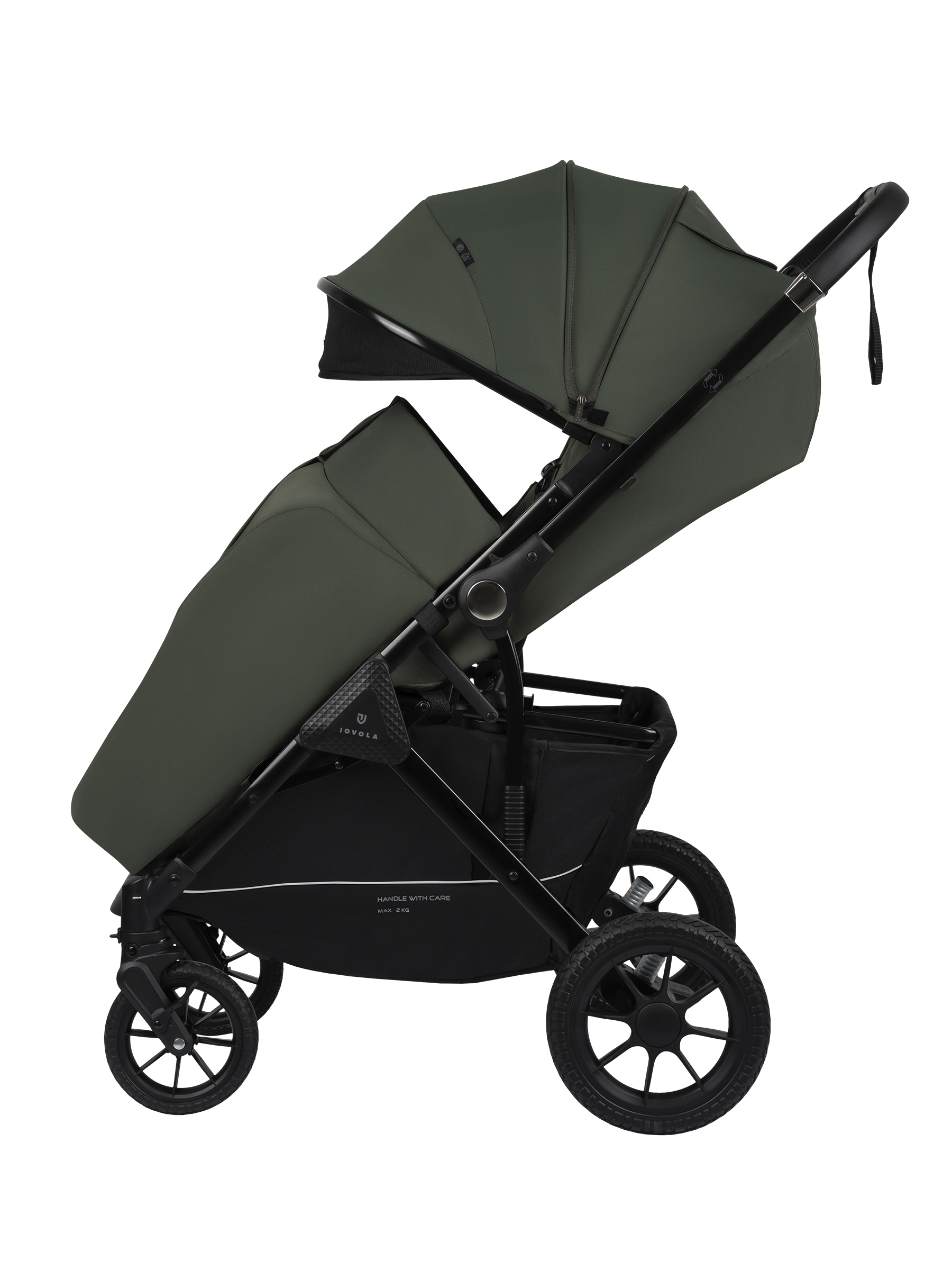 Коляска прогулочная JOVOLA Magma Plus зеленый - фото 21