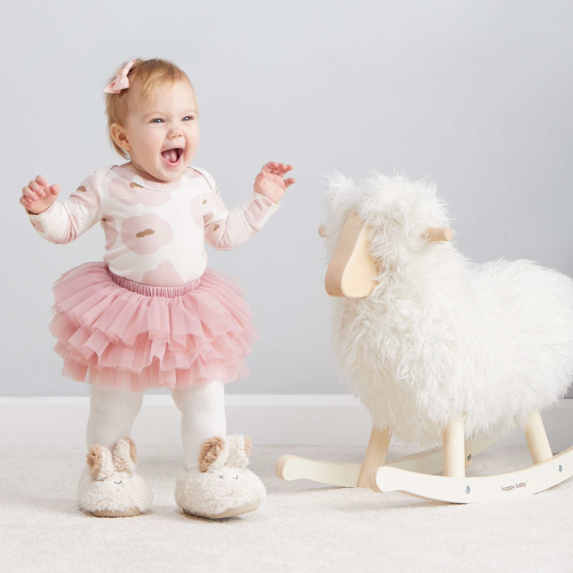 Качалка Happy Baby белый - фото 15