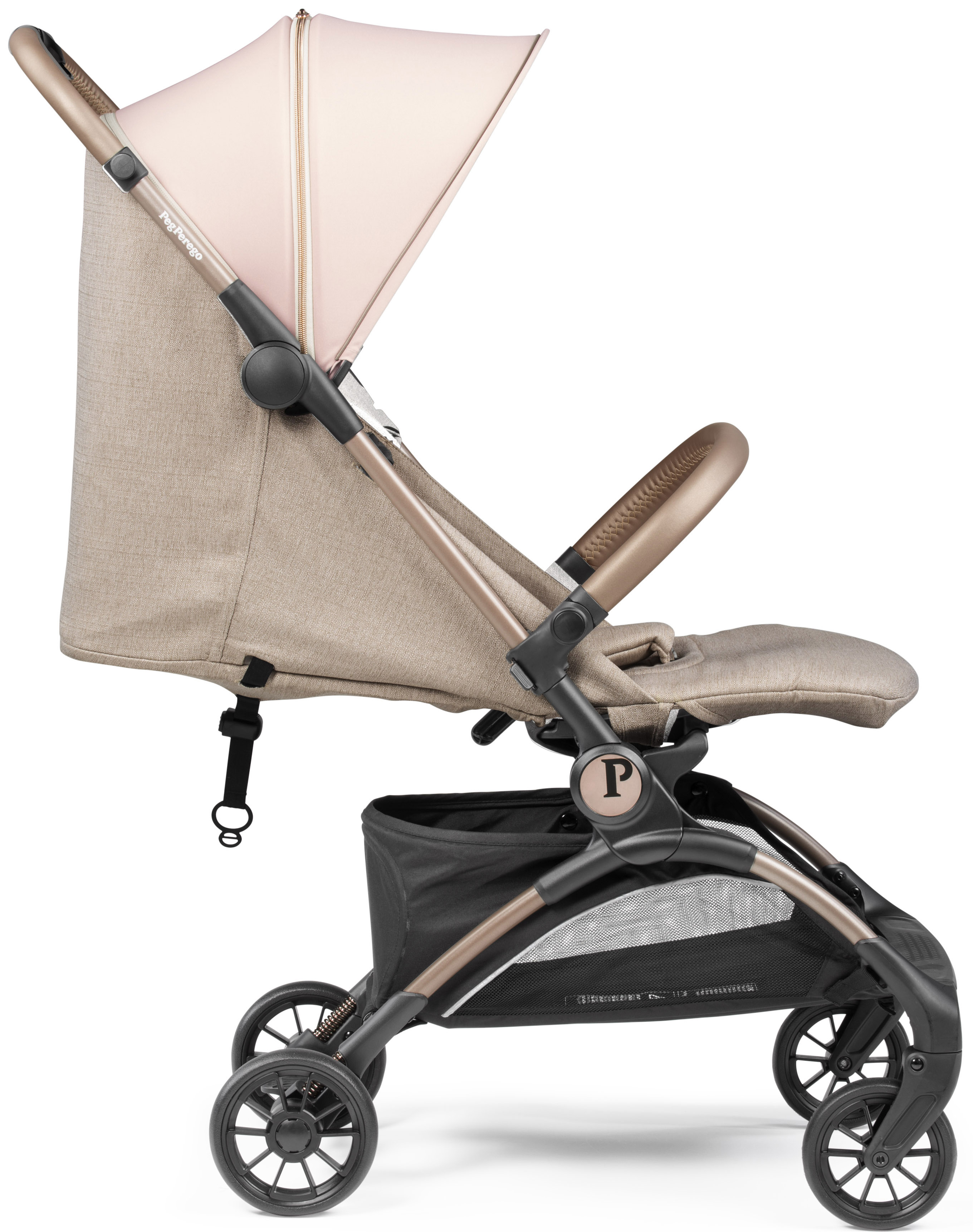 Коляска прогулочная Peg-Perego Volo розовый - фото 4