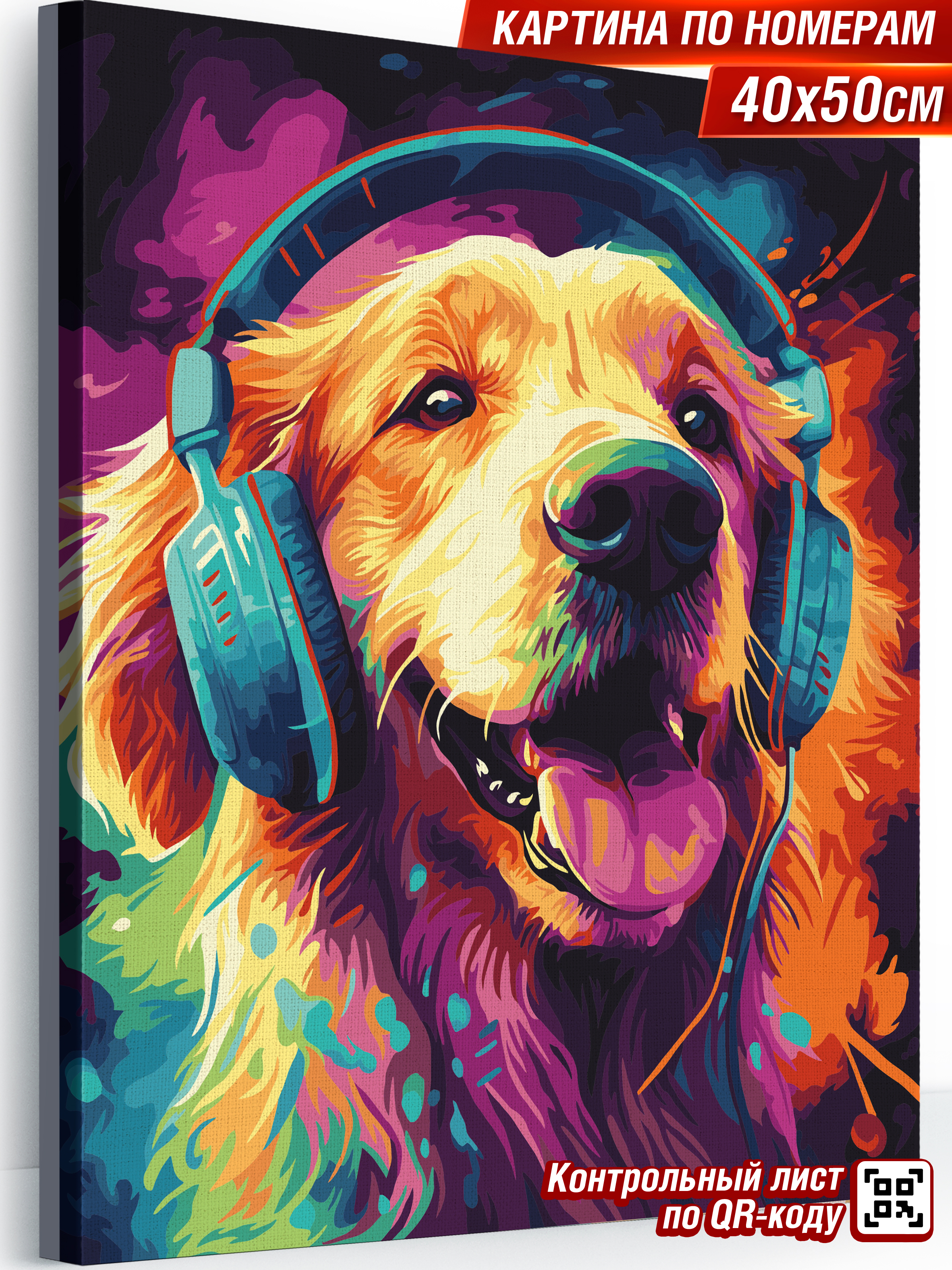 Картина по номерам Hobby Paint Яркость музыки в ассортименте - фото 1