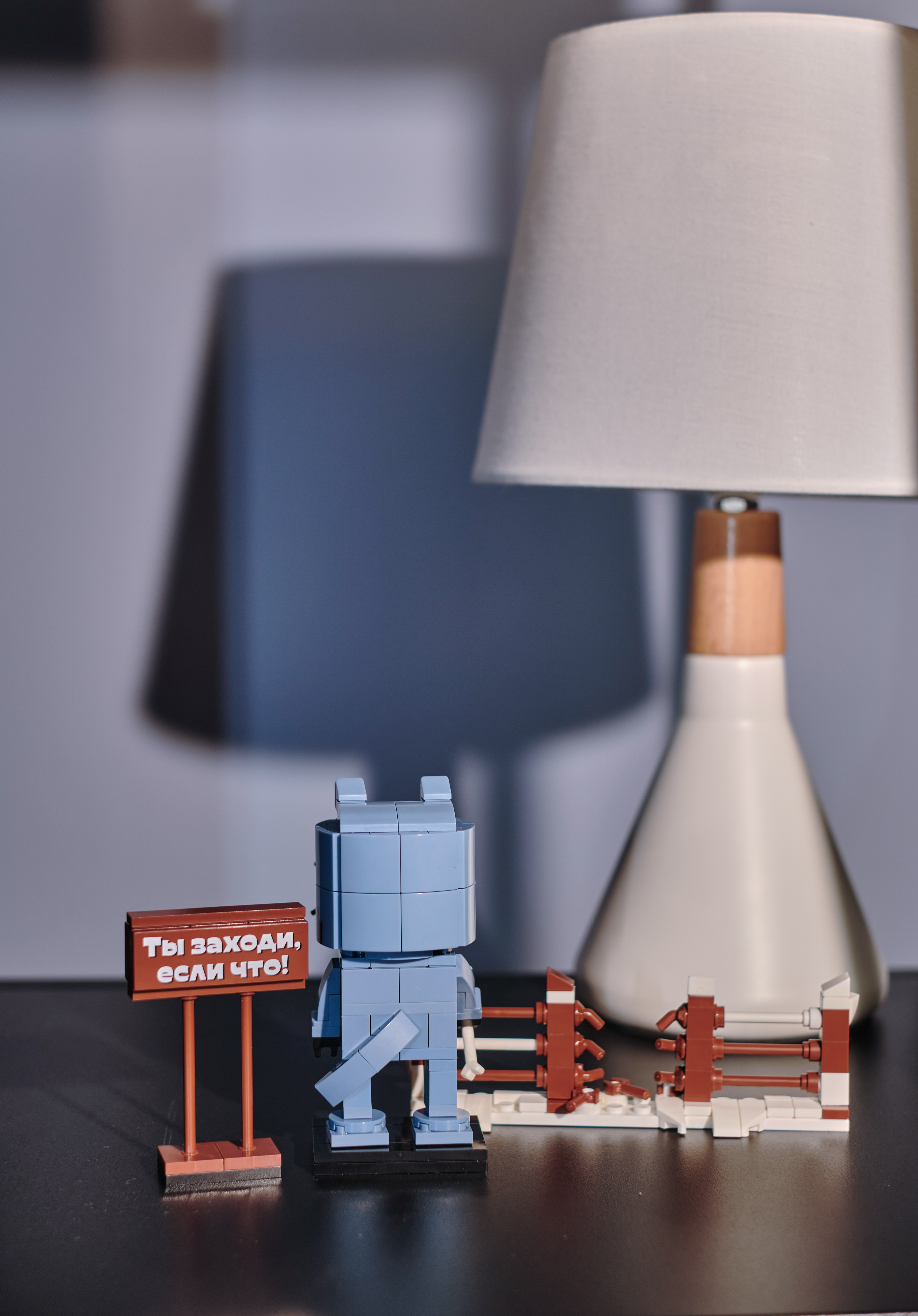 Конструктор brick labs Волк и Пес 303 дет. - фото 14