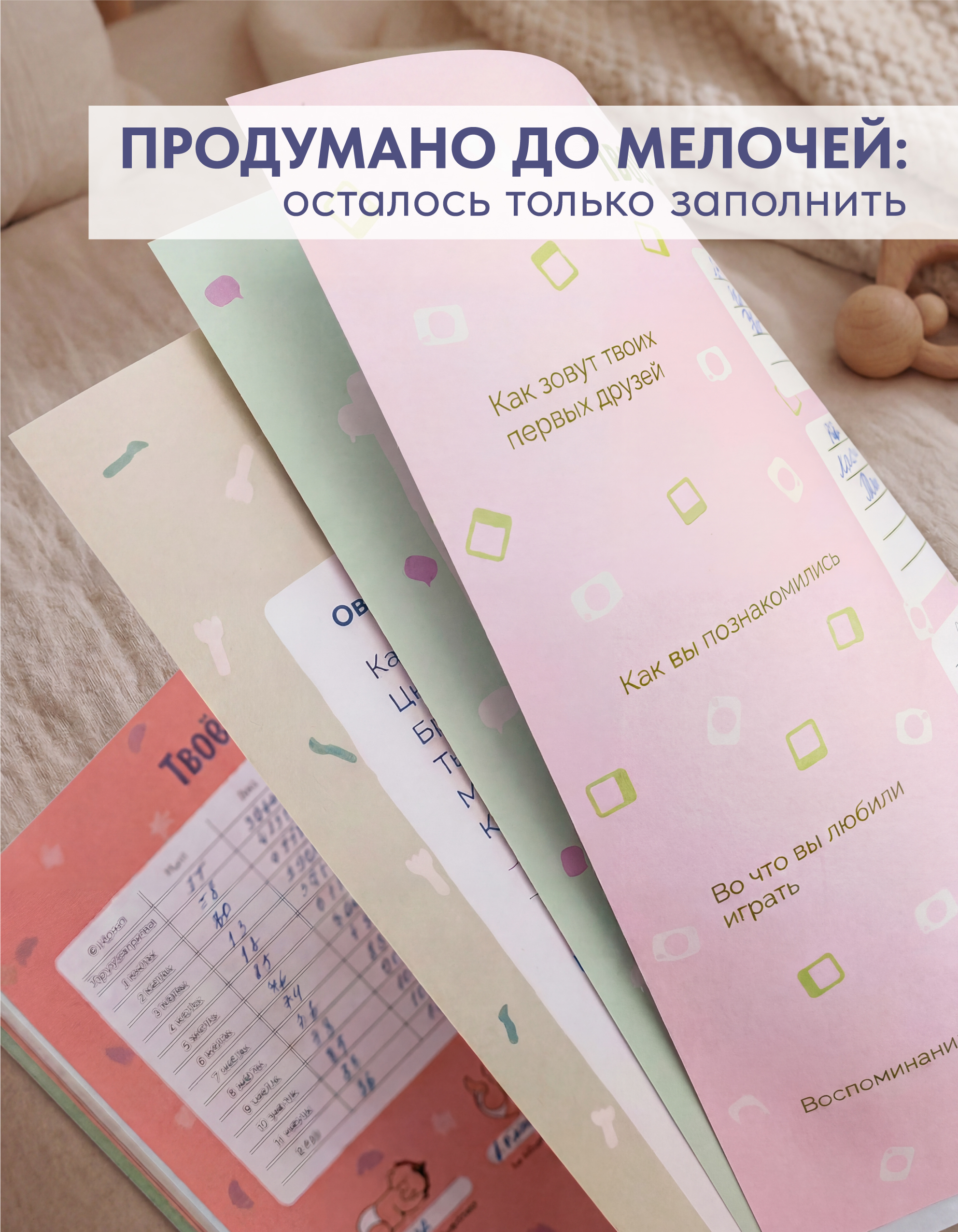 Детский фотоальбом от 0 до 7 Coverlis для новорожденных - фото 5