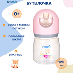 Бутылочка Uviton Anti-Colic 125 мл в ассортименте