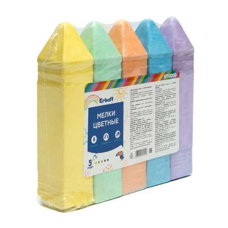 Мел сухой Erhaft 5 шт.