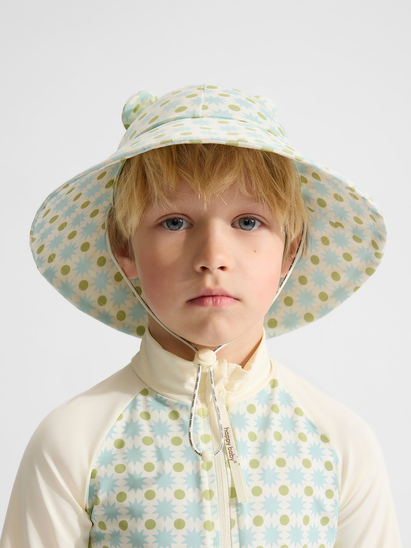 Изображение товара Панама Happy Baby 52 Универсальная летняя детская панама