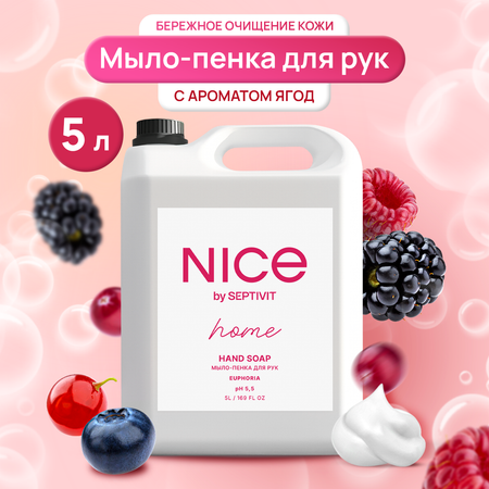 Мыло жидкое NICE by Septivit Ягоды 5000 мл
