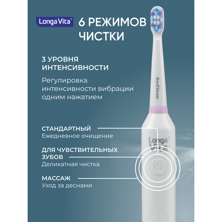 Зубная щетка электрическая LONGA VITA