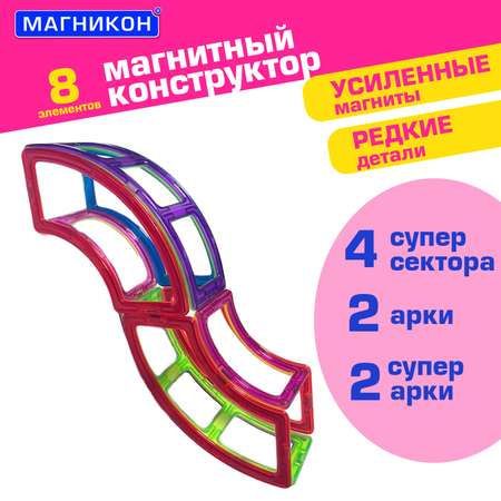 Конструктор МАГНИКОН Змейка магнитный