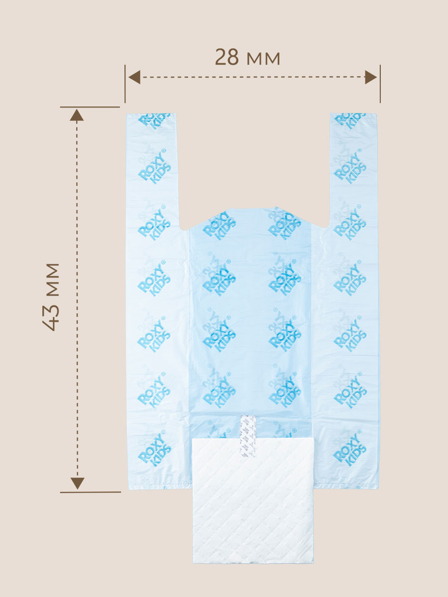 Пакеты сменные одноразовые ROXY-KIDS для дорожных горшков HandyPotty и RoadPotty 25 шт - фото 5