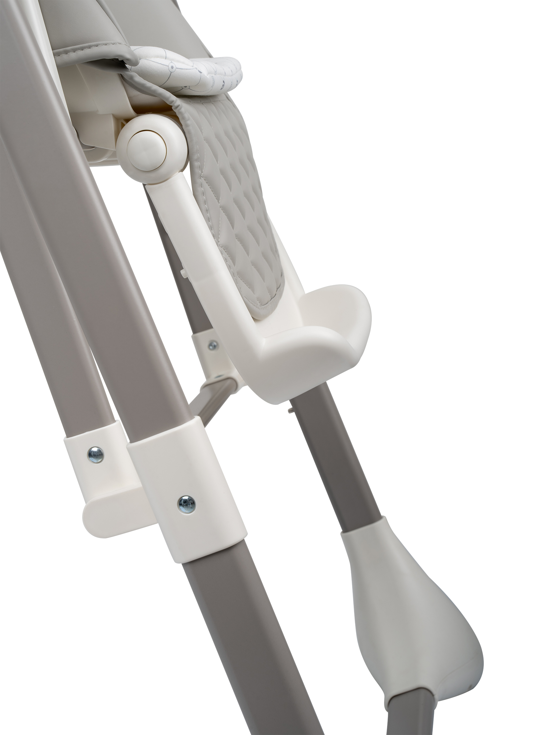 Стульчик для кормления JOVOLA Muza с функцией электрокачели серый - фото 16