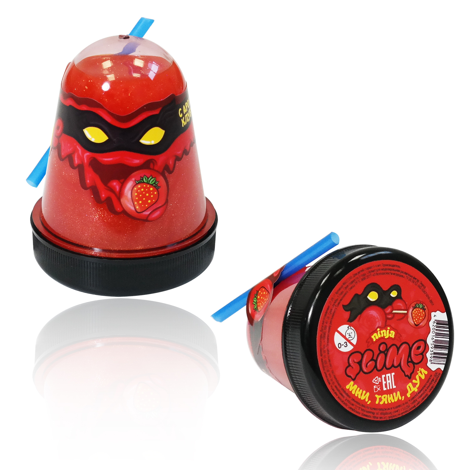 Лизун Slime Ninja в ассортименте - фото 9