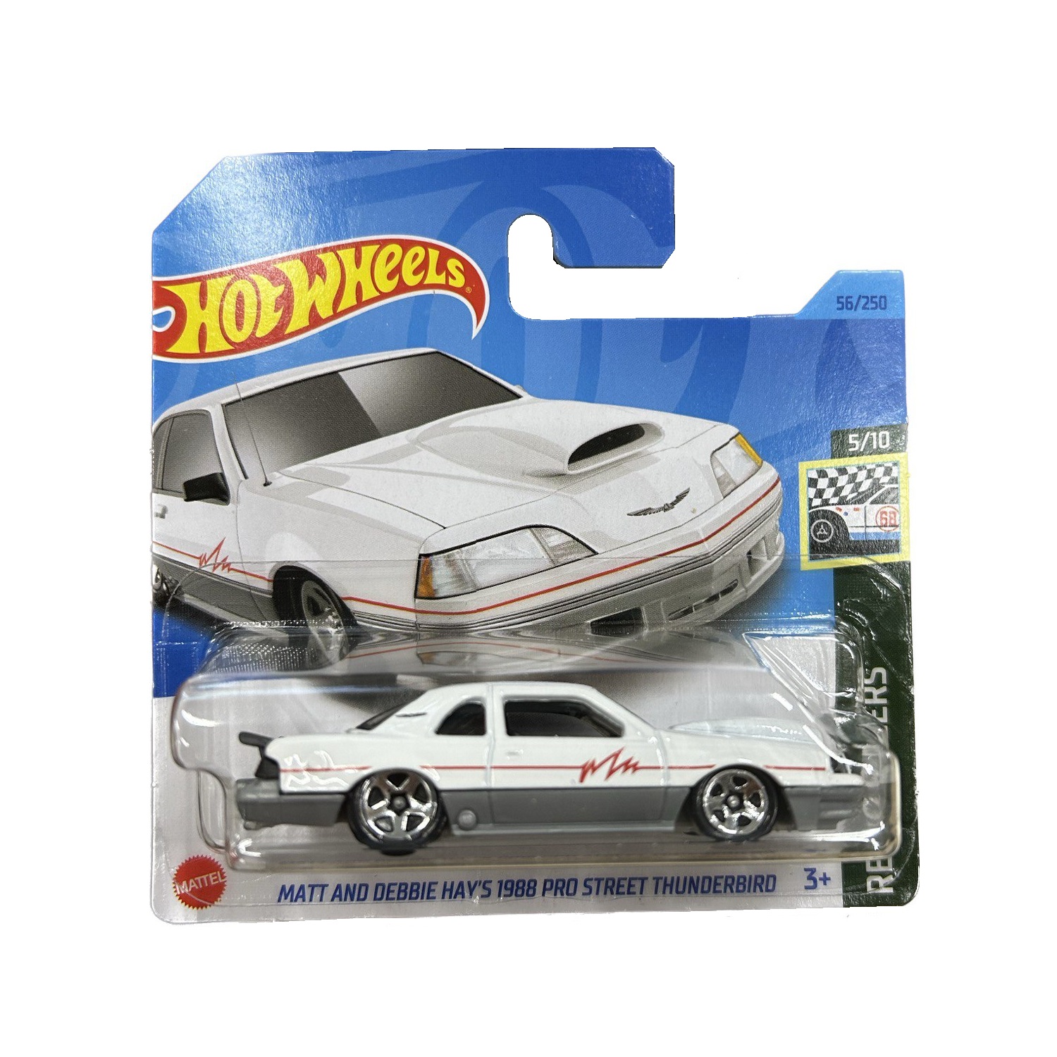 Автомобиль Hot Wheels Matt and debbie hays 1988 1:64 белый 62995 - фото 2