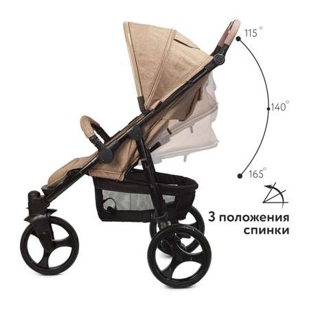 Коляска прогулочная Babyton Trio Sand