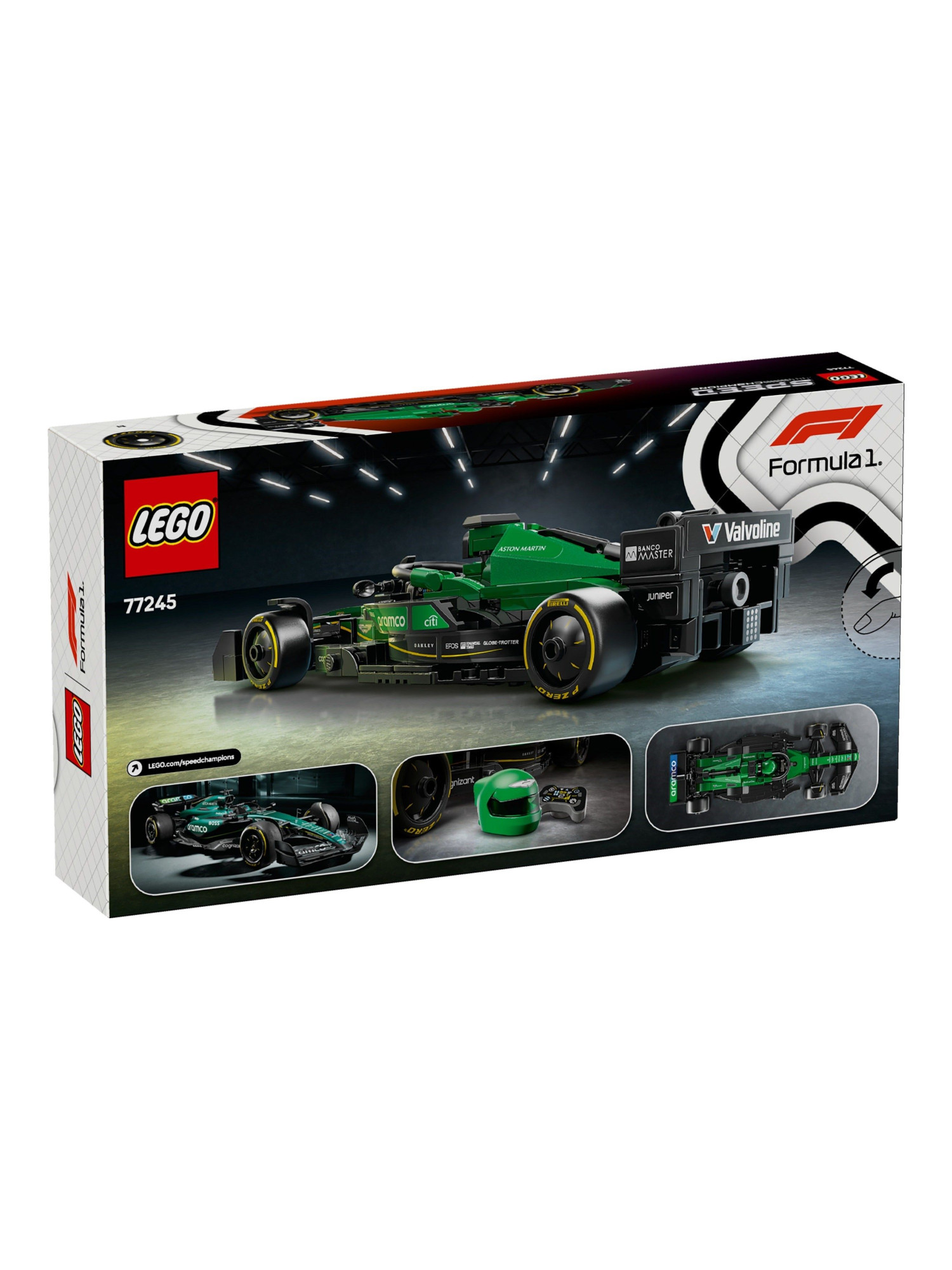 Конструктор LEGO Speed Champions Aston Martin Aramco F1 AMR24 269 дет. - фото 3