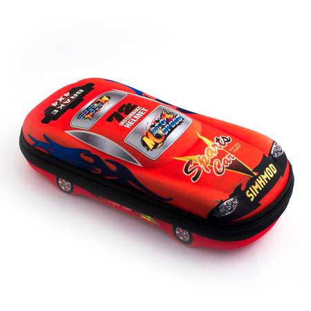 Пенал футляр ЭВРИКА Автомобиль №2 кр