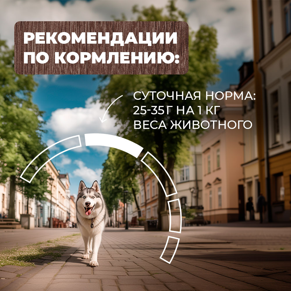 Корм для собак Родные корма жареха мясная по-двински 970г - фото 5