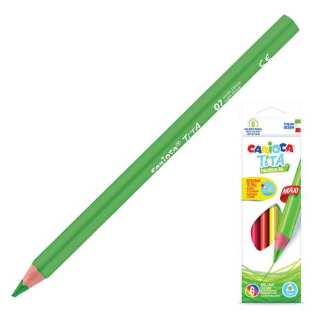 Карандаши цветные CARIOCA 6 шт.