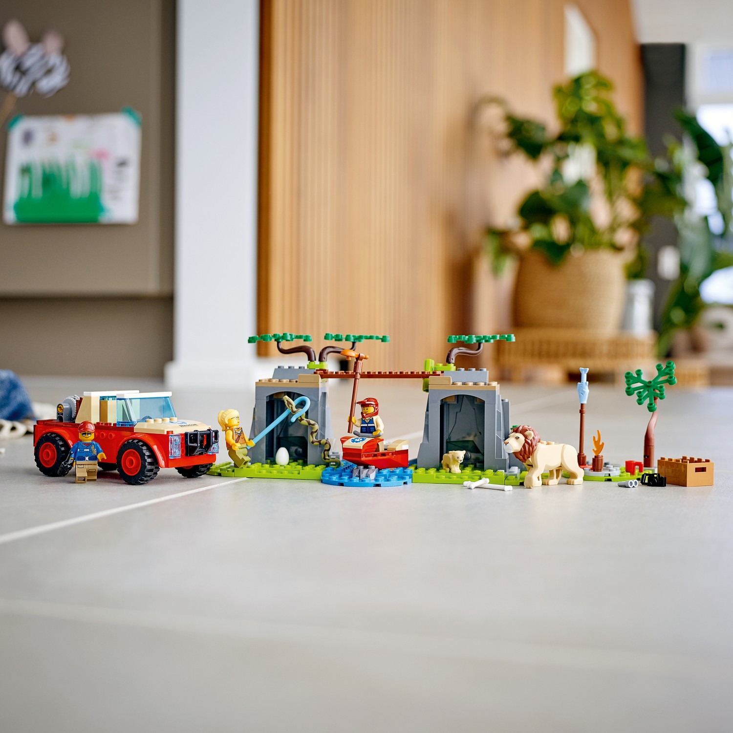 Конструктор LEGO City Wildlife Rescue Off-Roader - фото 9