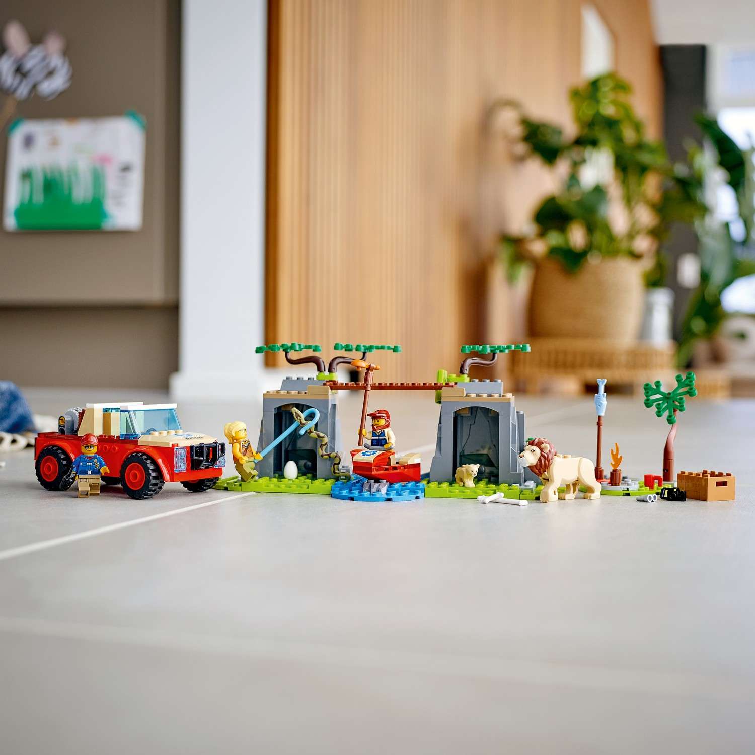 Конструктор LEGO City Wildlife Rescue Off-Roader блочный - фото 9