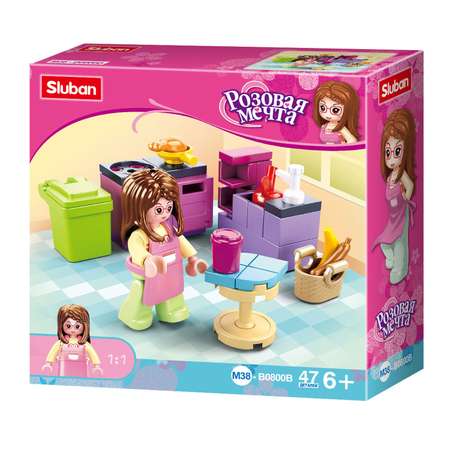 Конструктор SLUBAN Кухня блочный
