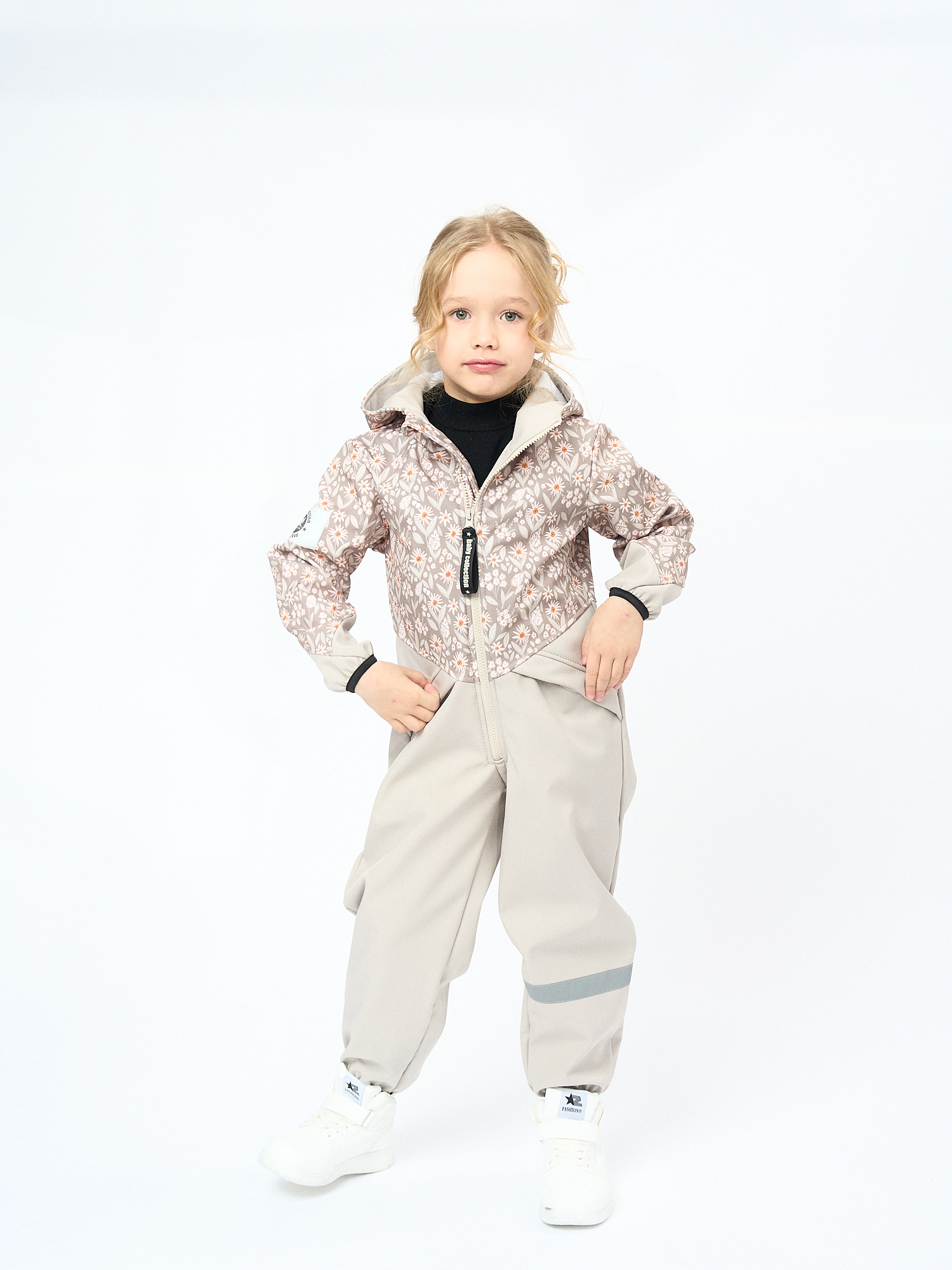 Комбинезон Minilik КОМБЕЗ.Софт.Ромашки - фото 3