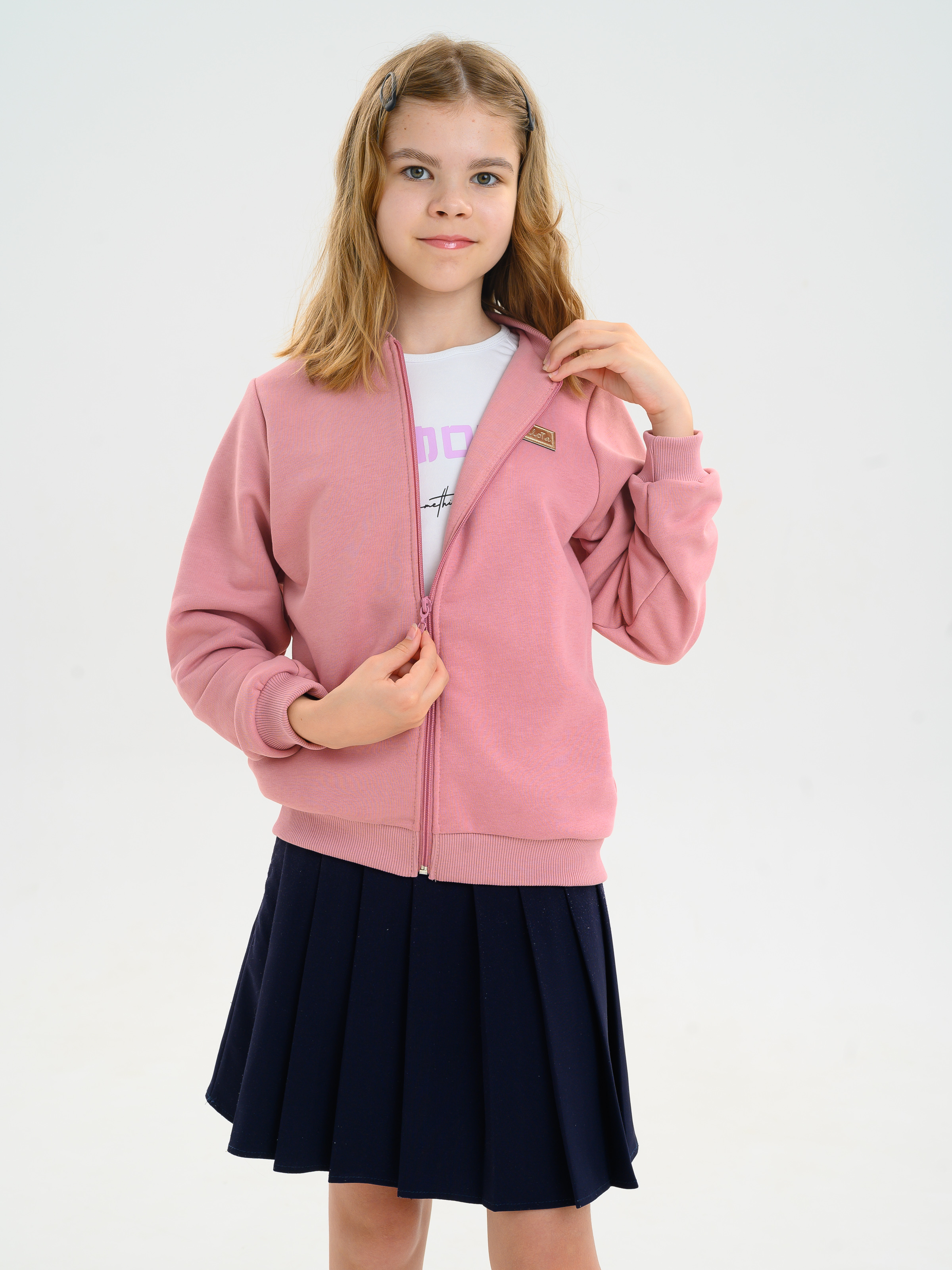 Бомбер MiloTa ТФ02/светло-розовый - фото 2