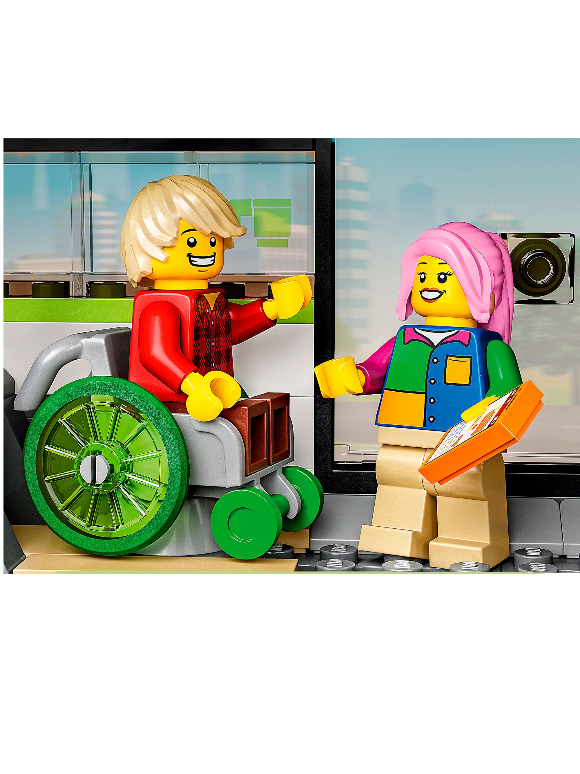 Конструктор LEGO City Пассажирский поезд экспресс 764 дет. - фото 12