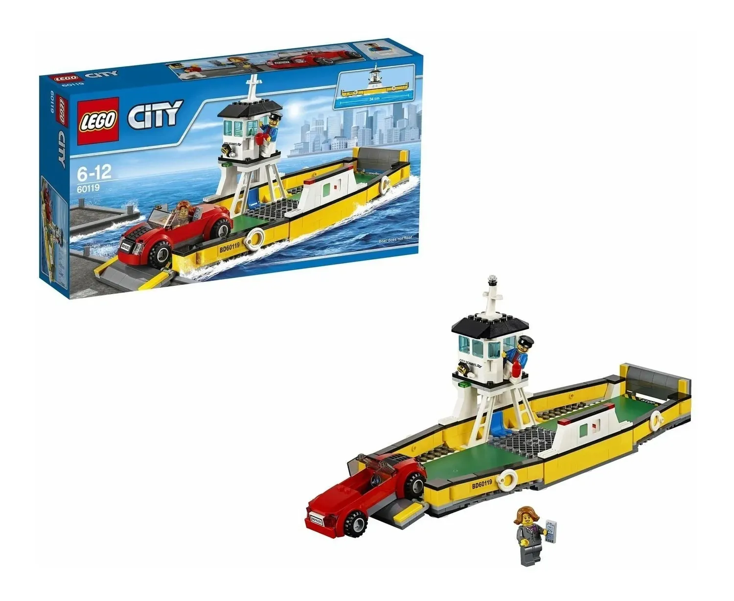 Конструктор LEGO City 60119 301 дет. - фото 3