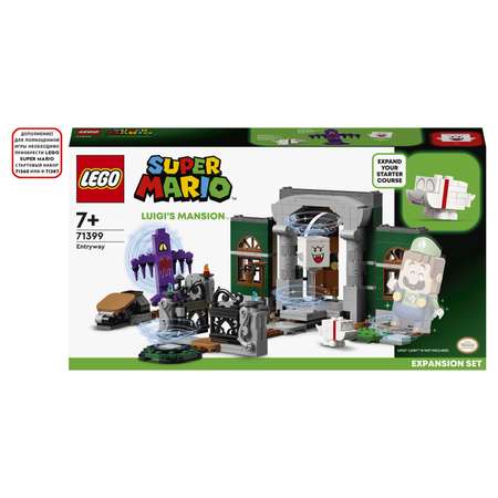 Конструктор LEGO Super Mario Luigi Mansion Entryway блочный