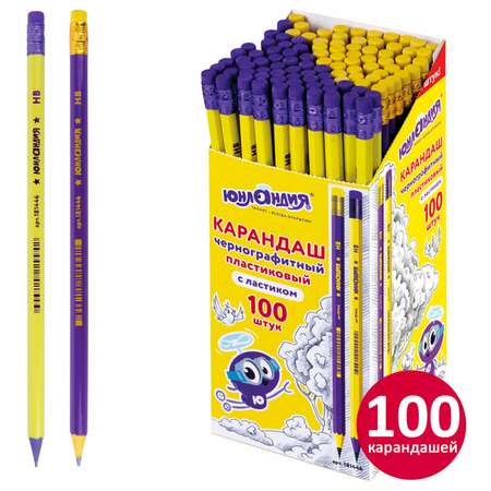 Карандаши чернографитные Юнландия 1 шт.