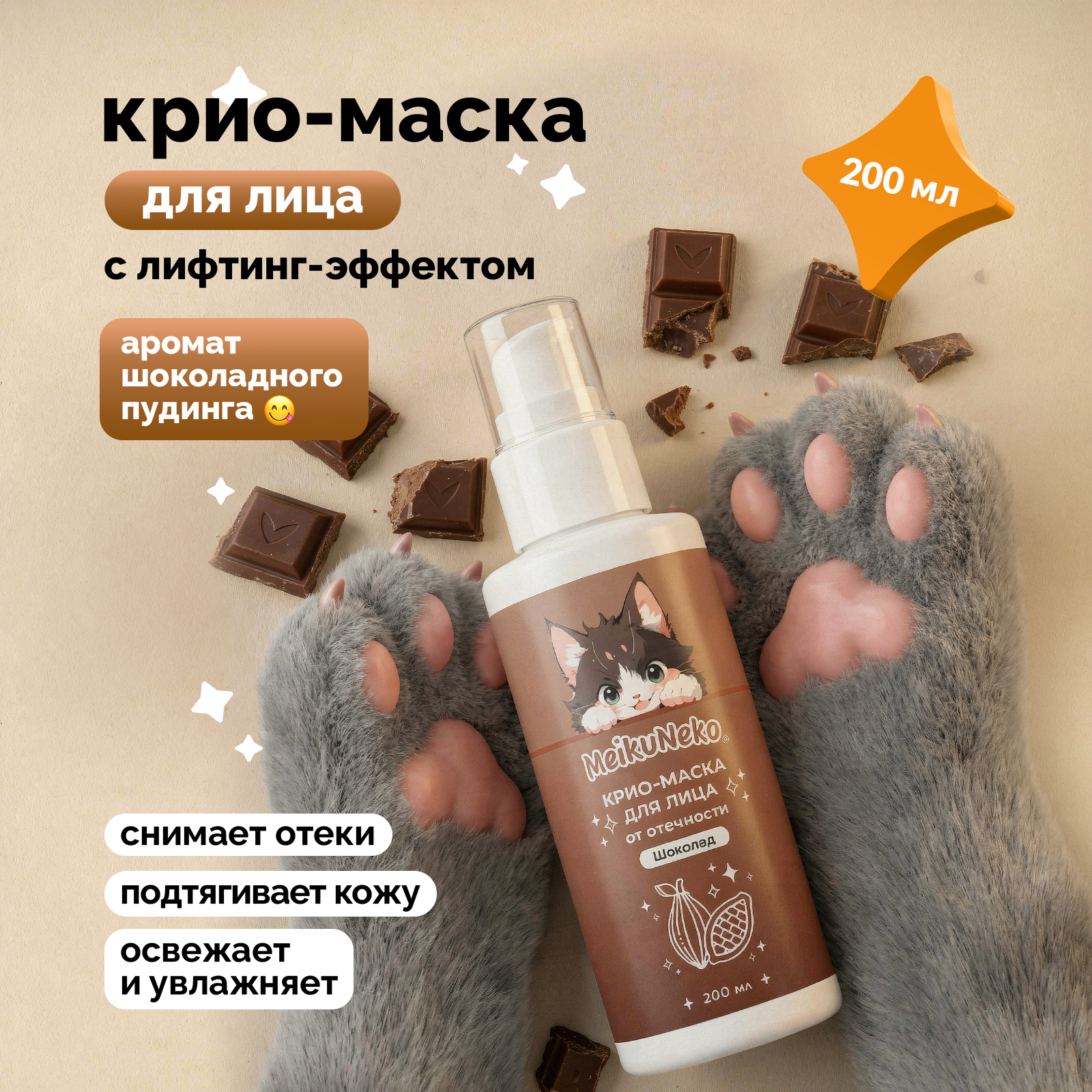 Маска Meikuneko 200 мл 1 шт. - фото 1