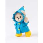 Мягкая игрушка TeddyTales Медведь в дождевике брелок