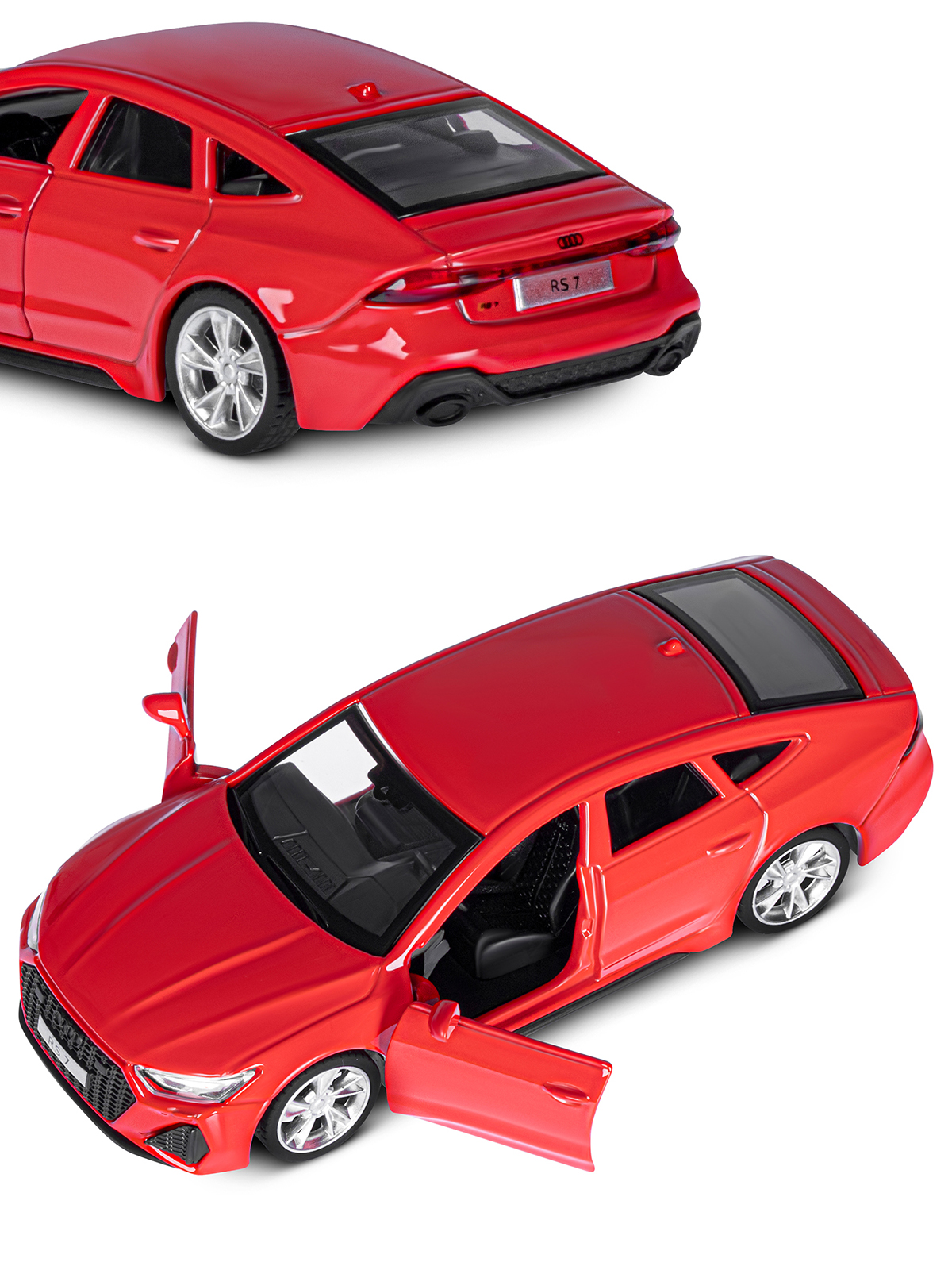 Автомобиль АВТОпанорама Audi RS7 Sportback 1:43 JB1251575 - фото 9